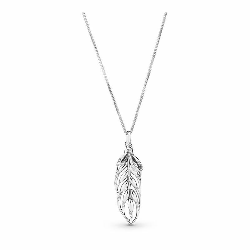 Pandora Floating Grains Necklace NZ, Sterling Silver (185493-LHY)